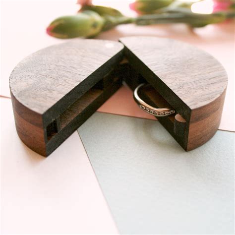 wooden box for rings patterns